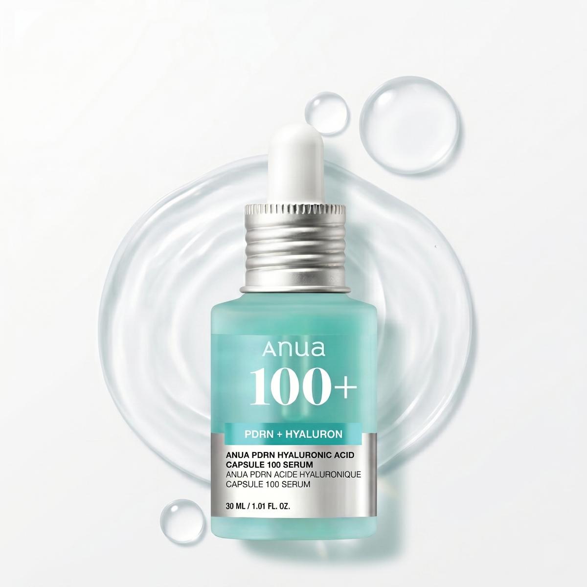 Anua PDRN Hyaluronic serum for deep hydration and skin firming