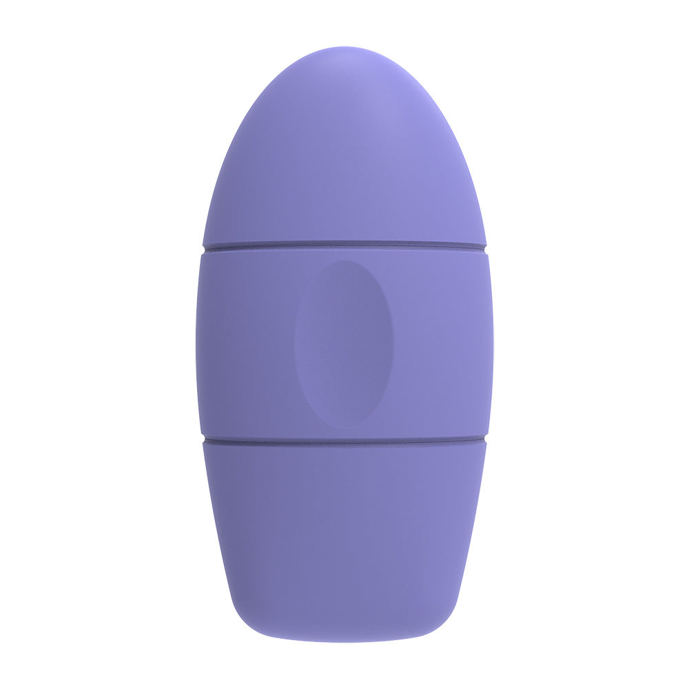 Blue silicone cooling face roller for puffiness and pores