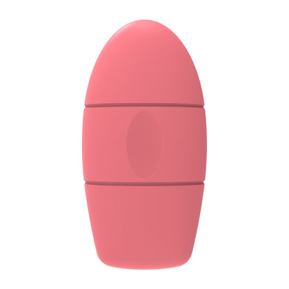 Pink silicone cooling face roller for puffiness and pores
