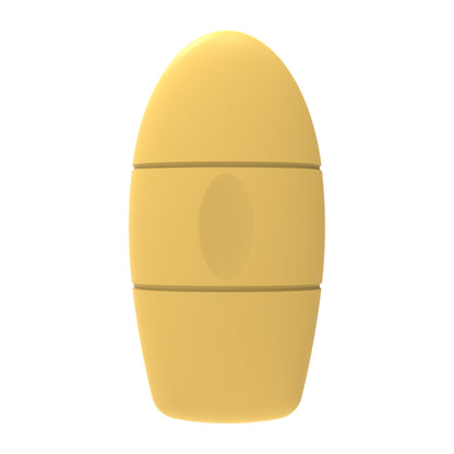 Yellow silicone cooling face roller for puffiness and pores