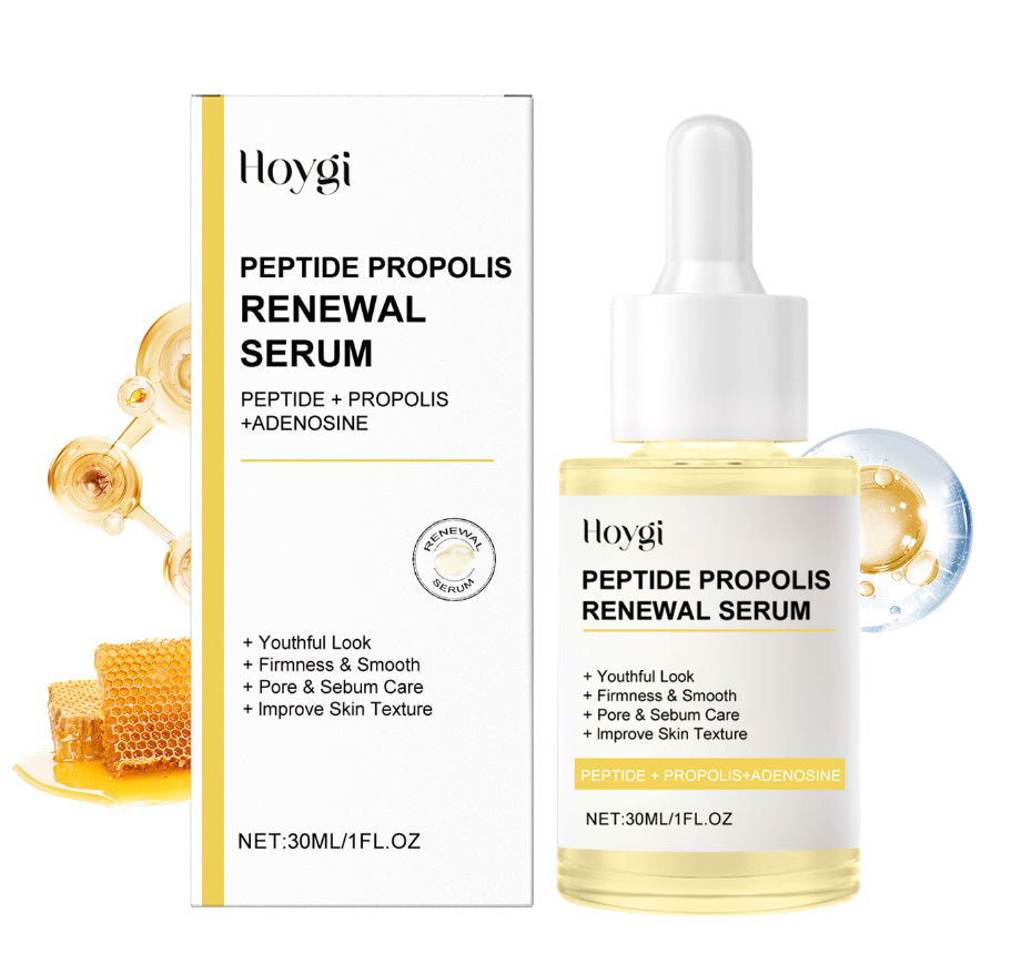 Peptide propolis renewal serum for anti-aging and skin firming